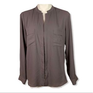 NEW WITH TAGS Ro&De Gray Blouse